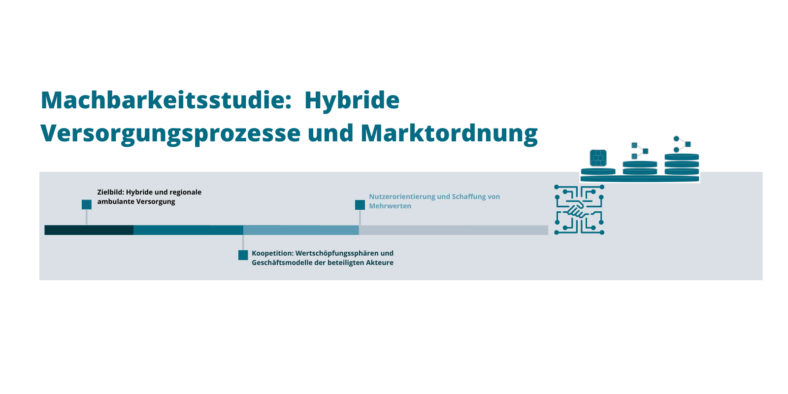 Machbarkeitsstudie: Hybride Versorgungsprozesse und Marktordnung